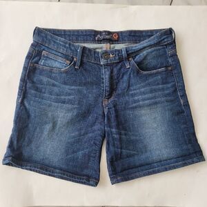 Guess women's dark wash shorts